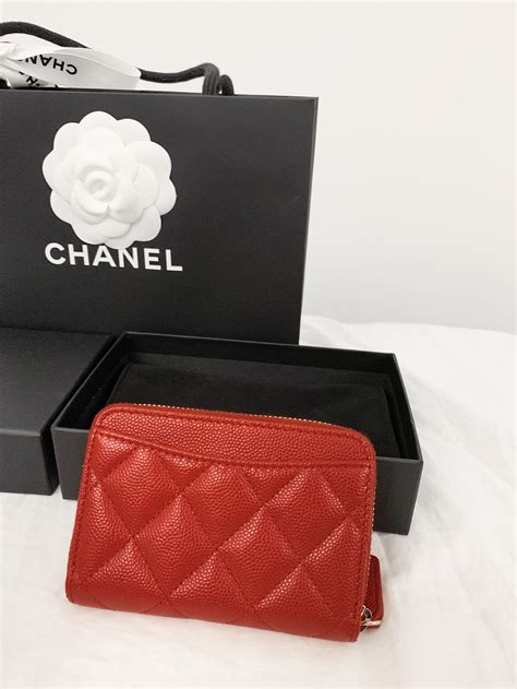 red caviar chanel zip coin purse photos|Classic zipped coin purse .